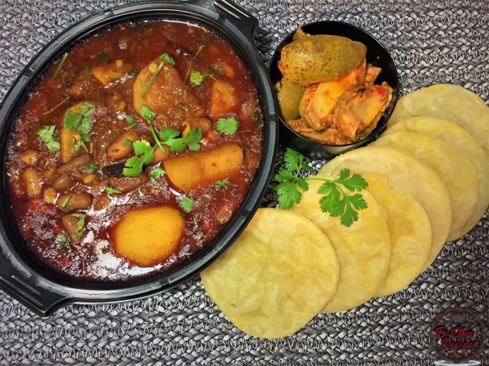 Sugar Beans Curry With Potatoes
