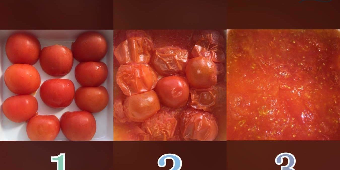 Blanching Tomatoes In A Microwave Oven