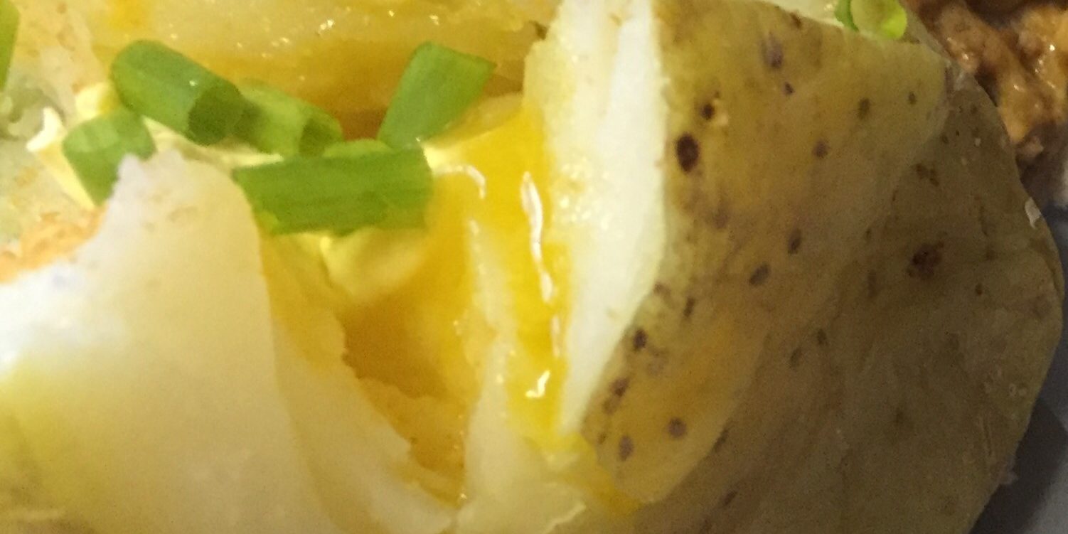 Baked Potato In A Microwave Oven