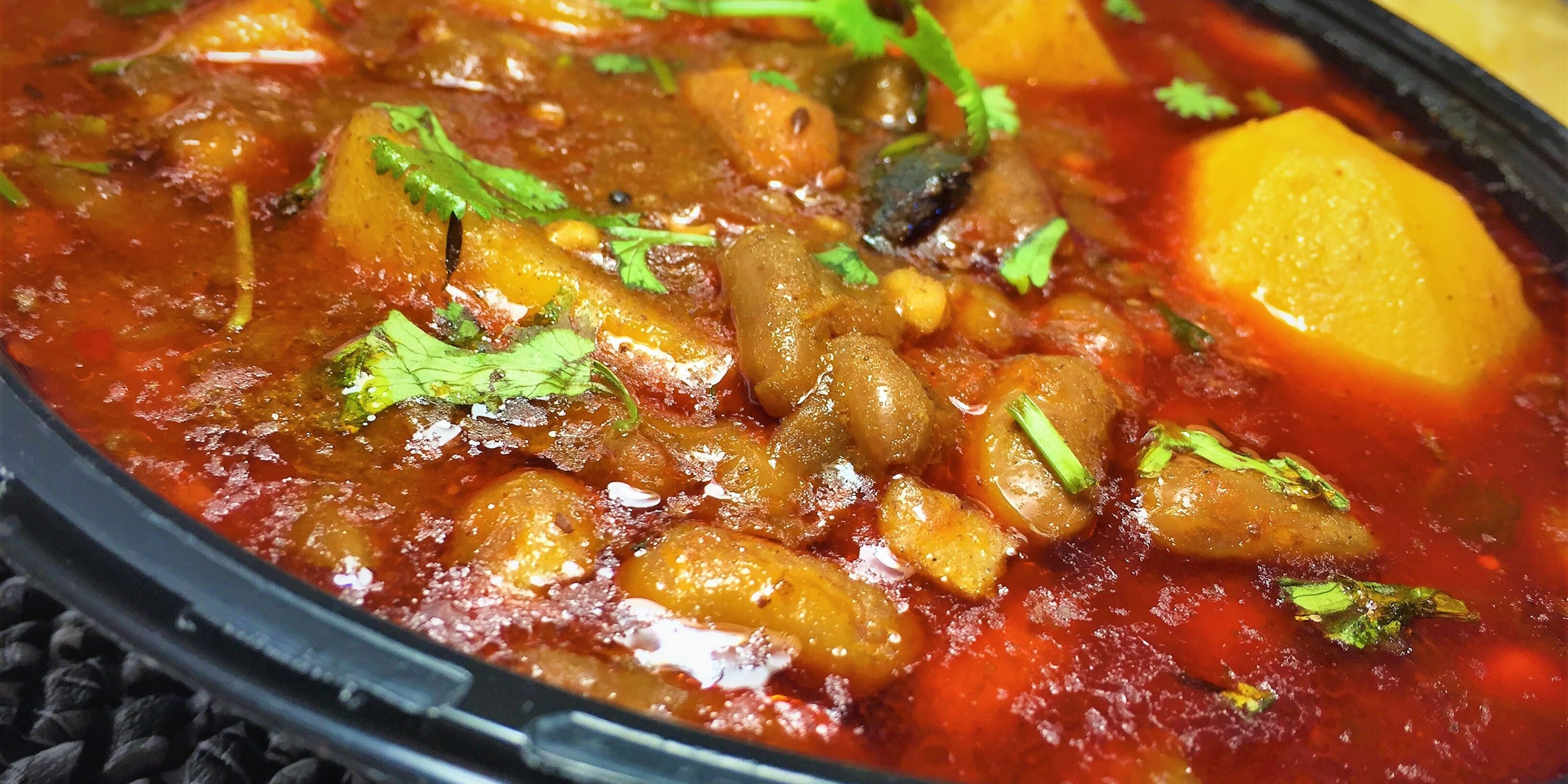 Sugar Beans Curry With Potatoes