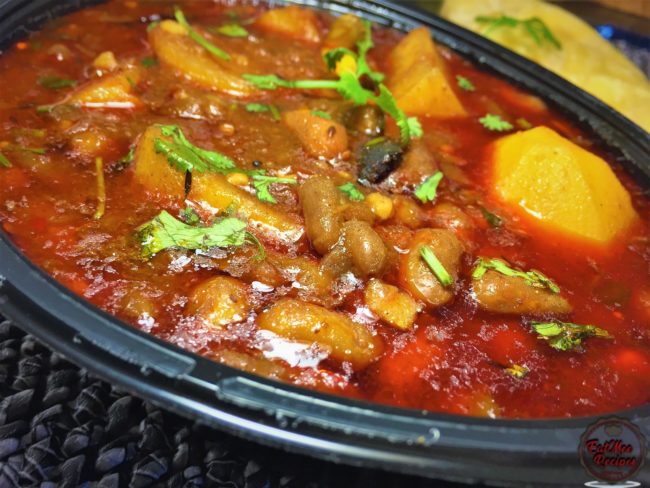 Sugar Beans Curry With Potatoes