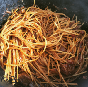 Mutton Spaghetti