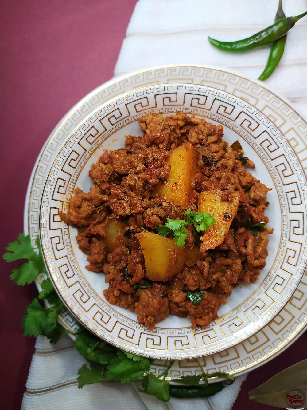 Mince Curry With Potatoes