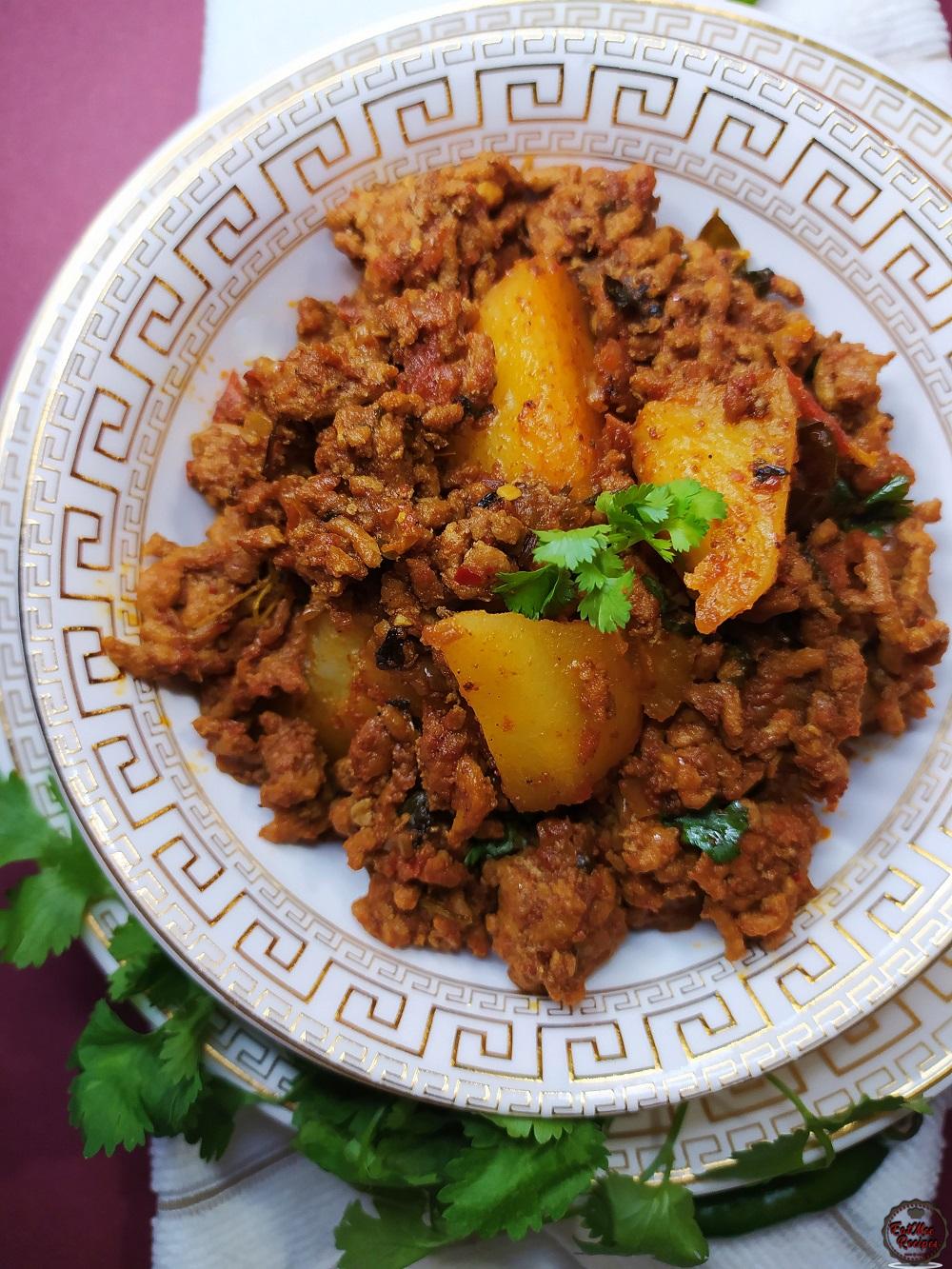 Mince Curry With Potatoes