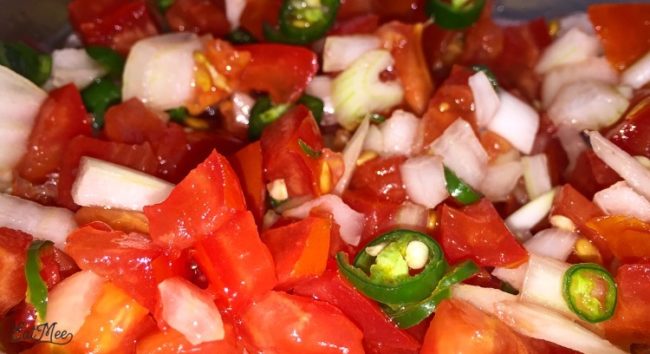 Raw Chutney Sambals