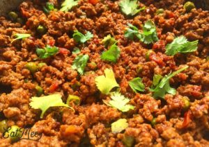 Mince Curry With Peas