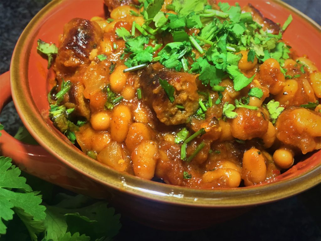 Sausage With Baked Beans Curry