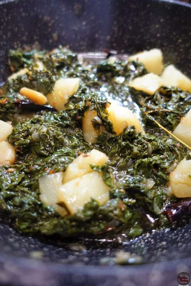 Braised Herbs With Potatoes
