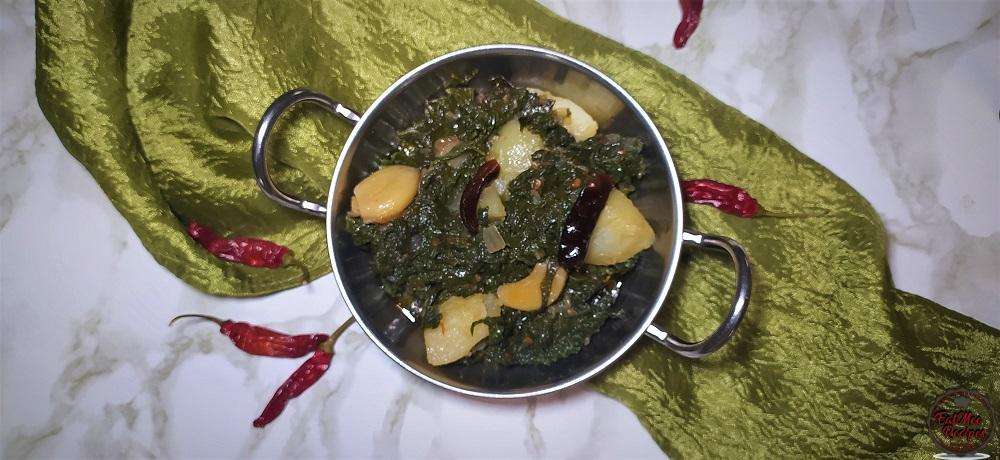 Braised Herbs With Potatoes