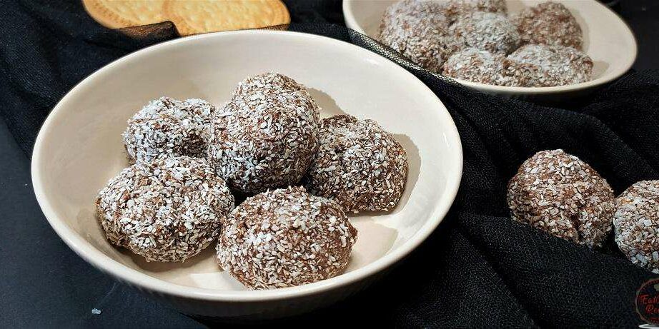 Marie Biscuit Chocolate Balls