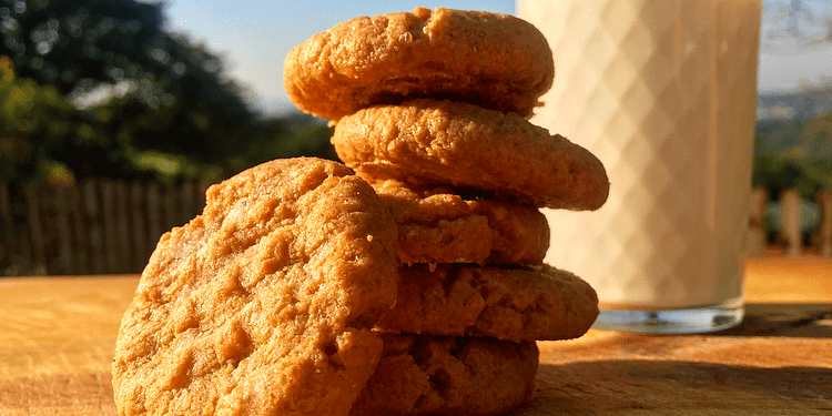Flourless Peanut Butter Biscuits
