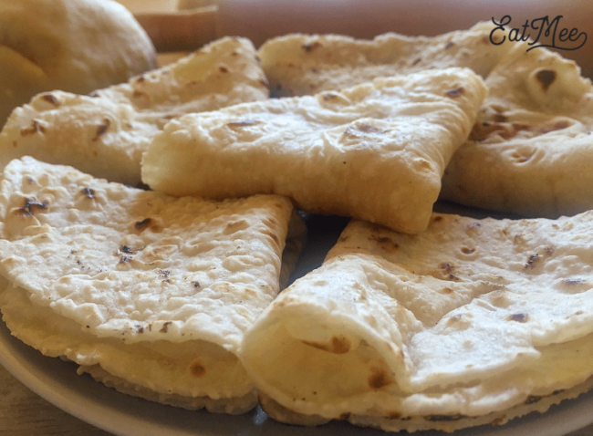 Cooked Dough Roti