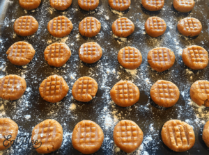 Flourless Peanut Butter Biscuits