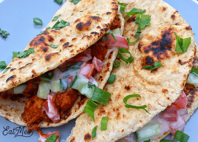 Chicken Naan Fold Overs
