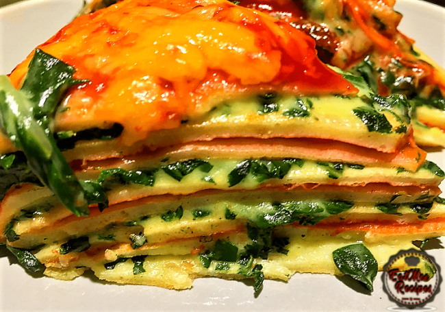 Swiss Chard Crêpe Lasagne