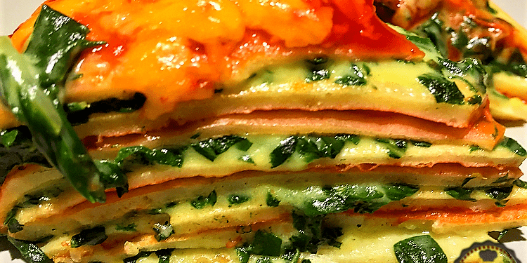 Swiss Chard Crêpe Lasagne Swiss Chard Crêpe Lasagne