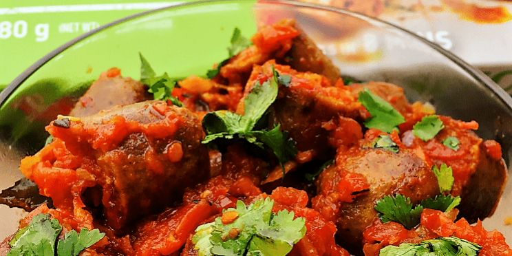 Soya Sausage Chutney