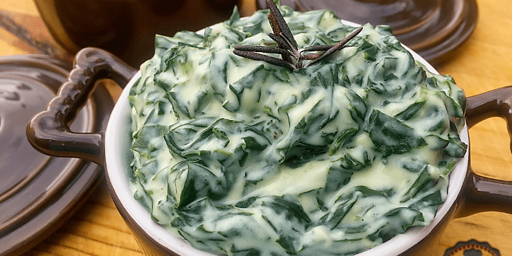 Spur Style Creamed Spinach