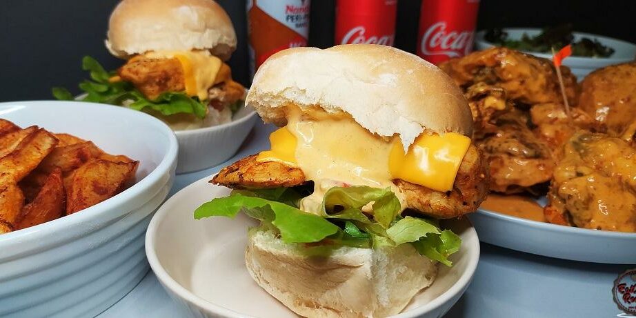 Nandos Chicken Burger