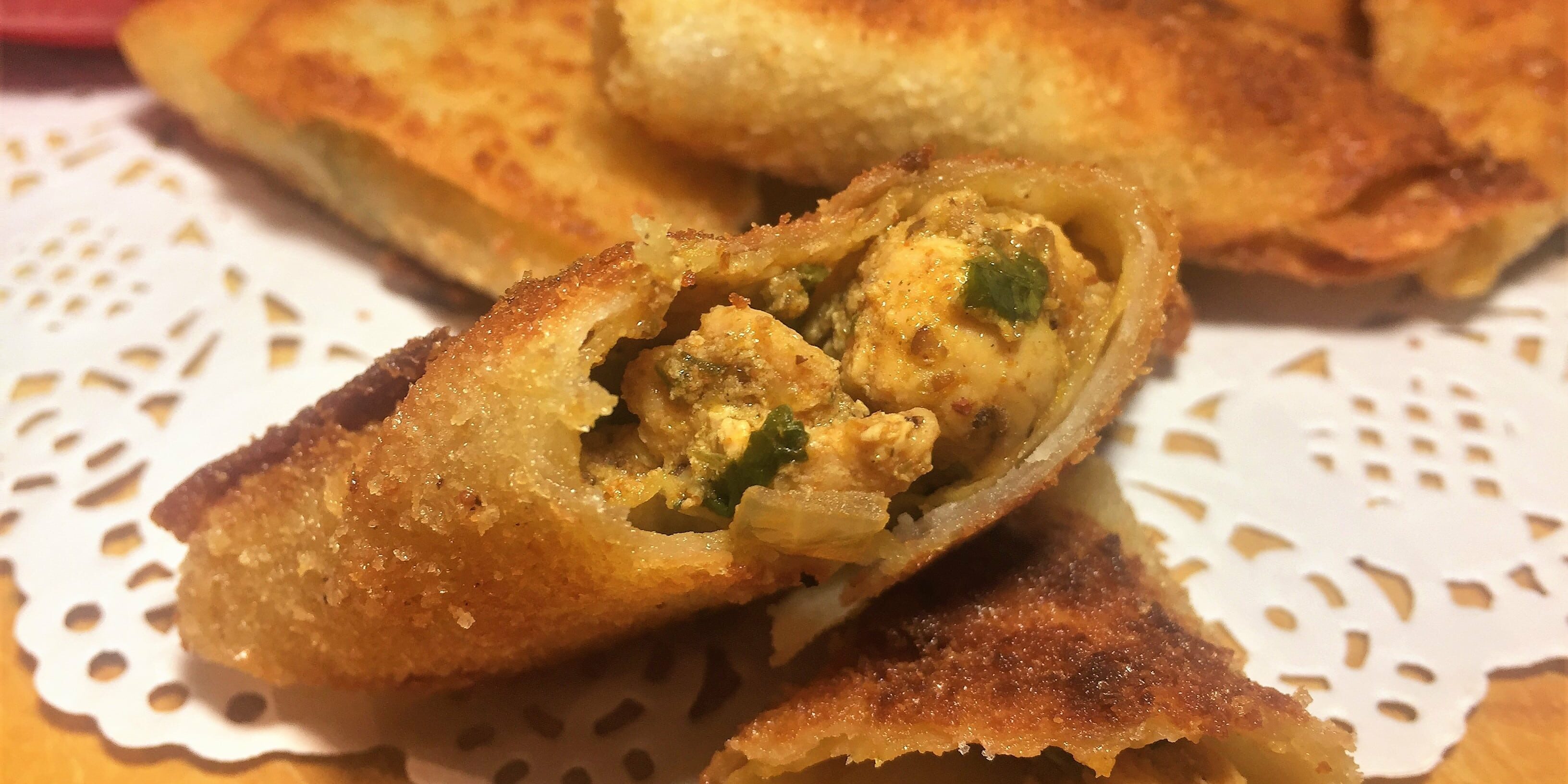Jalapeño Chicken Crumbed Samoosa
