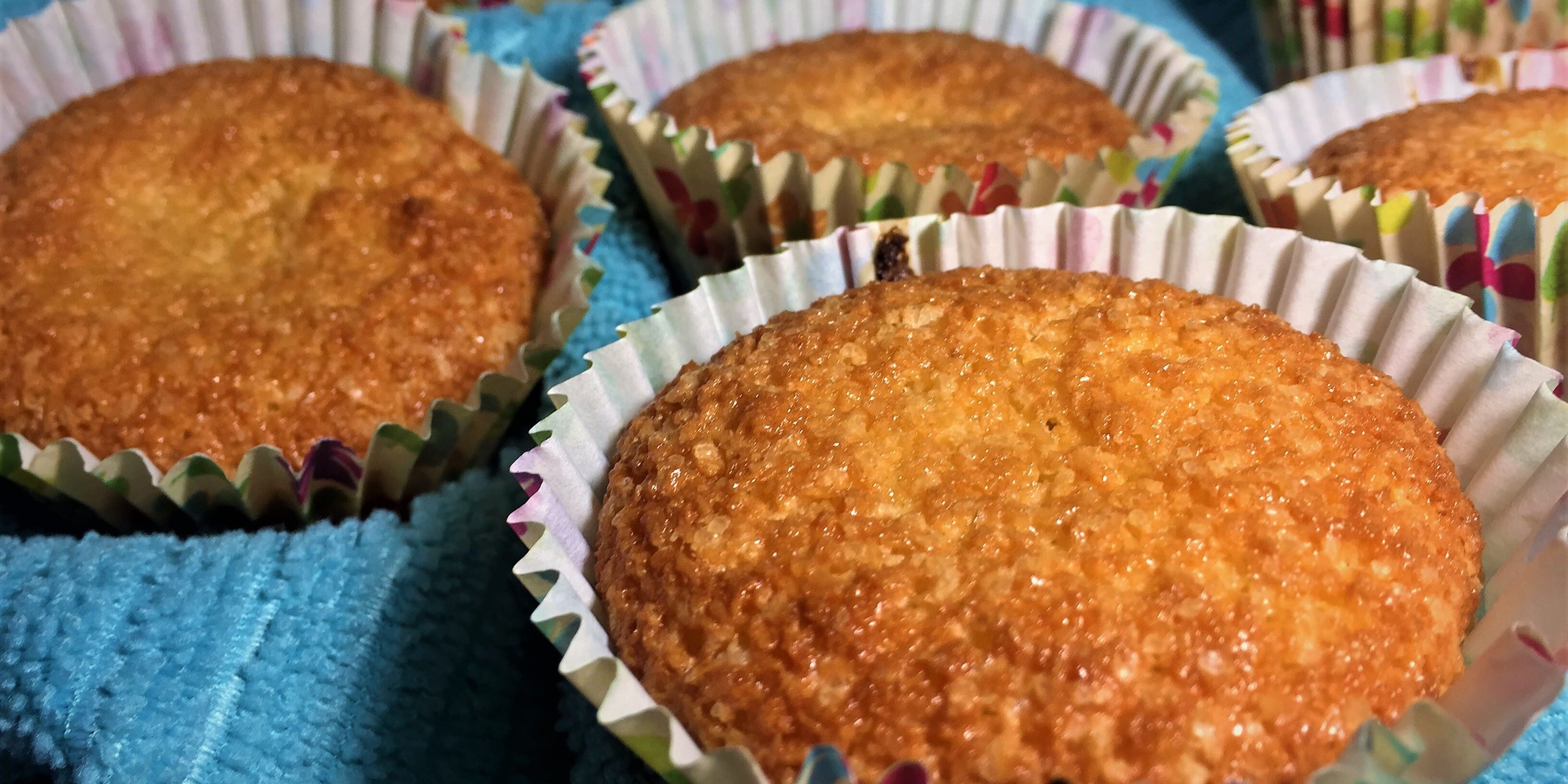 3 Ingredient Coconut Cupcakes