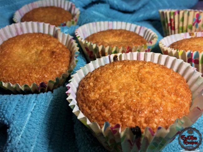 3 Ingredient Coconut Cupcakes