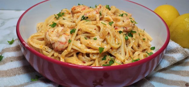 Prawn Linguine