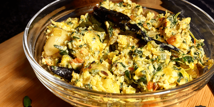 Methi And Eggs
