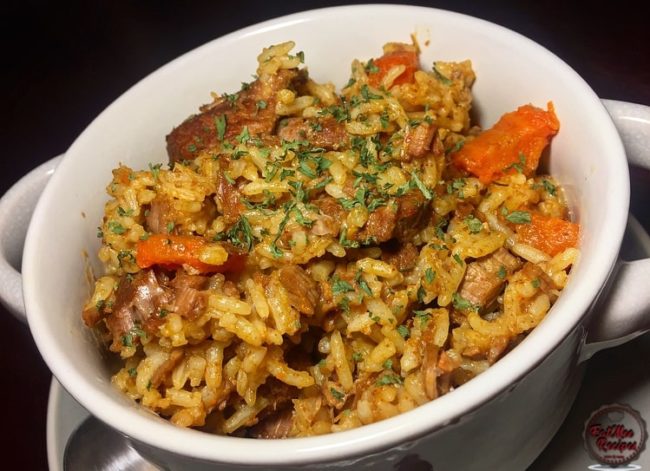 Instant Pot Beef Pilaf