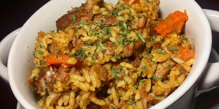 Instant Pot Beef Pilaf