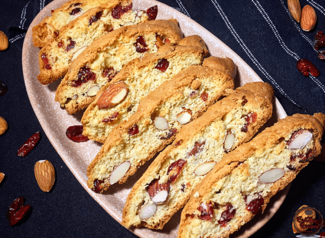 Almond & Cranberry Biscotti