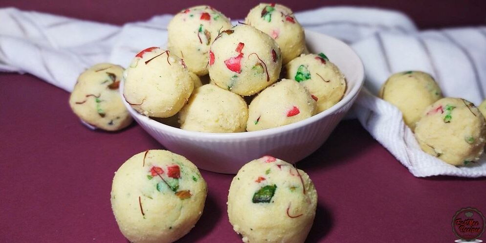 Milk Burfee Balls