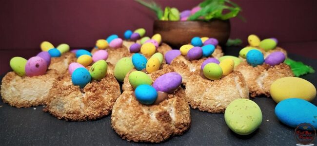 Coconut Macaroon Nests