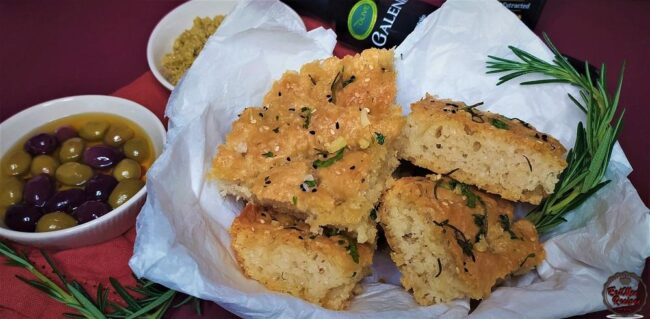 No Knead Focaccia