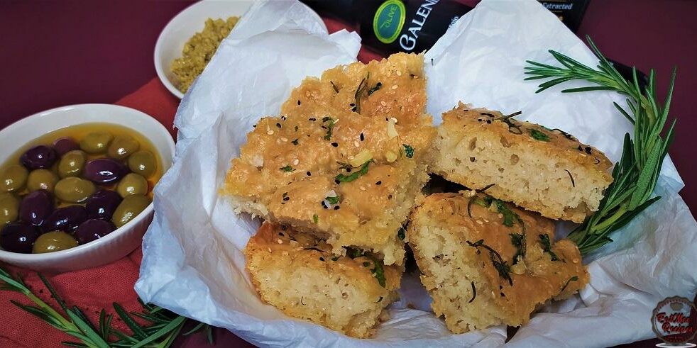No Knead Focaccia