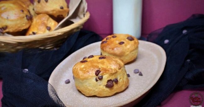 Air Fryer Chocolate Chip Scones