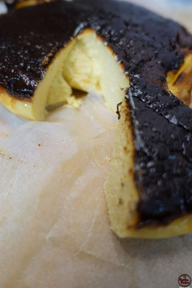 Air Fryer Burnt Basque Cheesecake