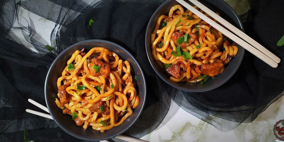 Chicken Udon Noodles Chicken Udon Noodles