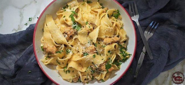 Chicken Mushroom Alfredo