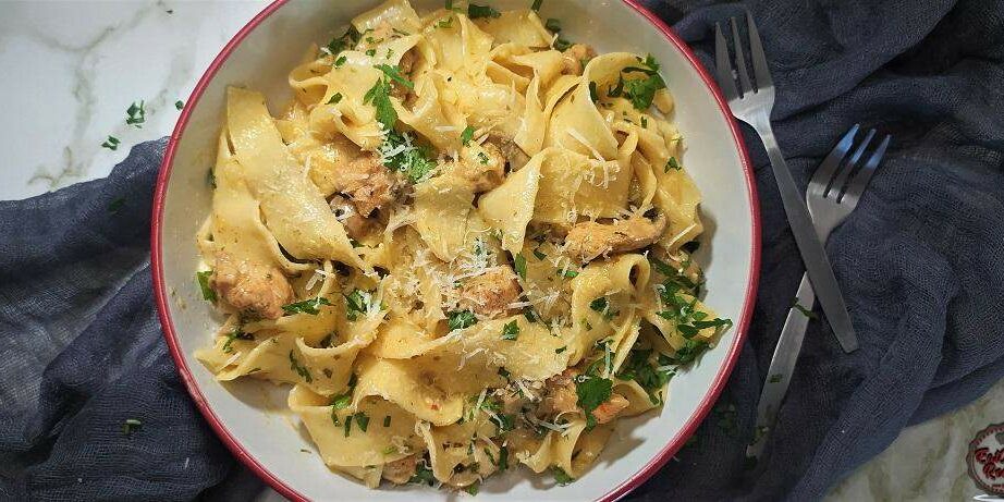 Chicken Mushroom Alfredo Chicken Mushroom Alfredo