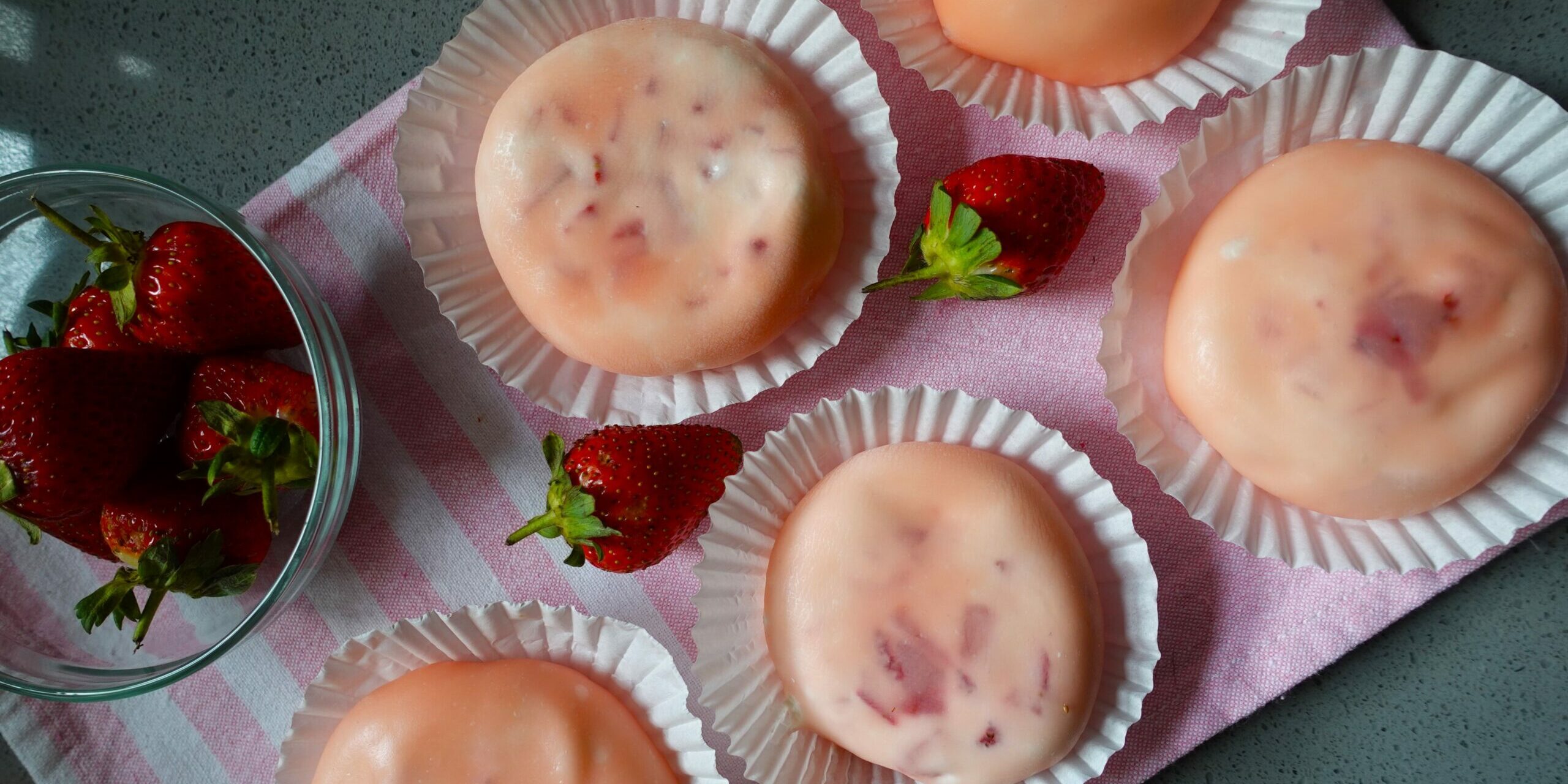 If you’re a fan of Japanese desserts or simply love trying new & unique sweets, strawberry mochi is a must-try!