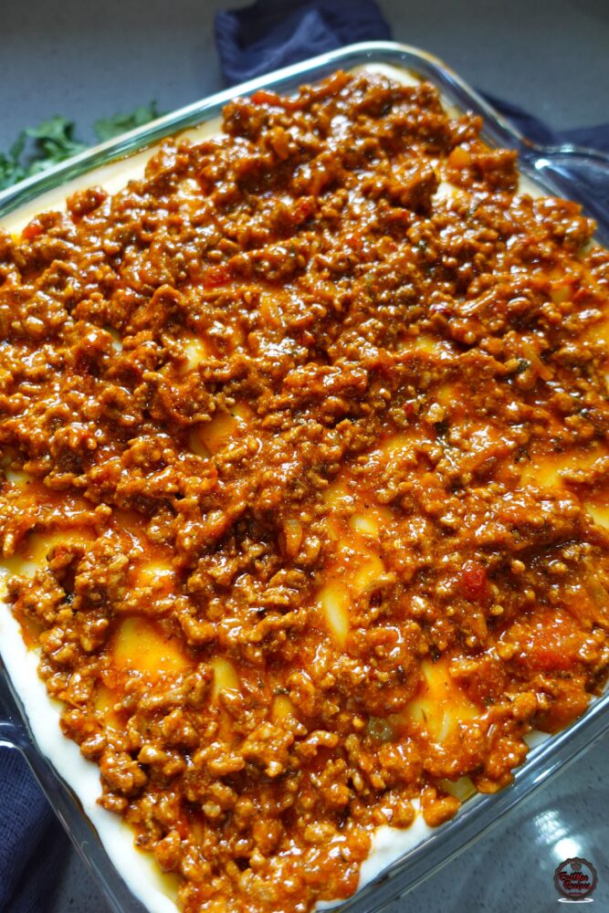 Spicy Mince Lasagna