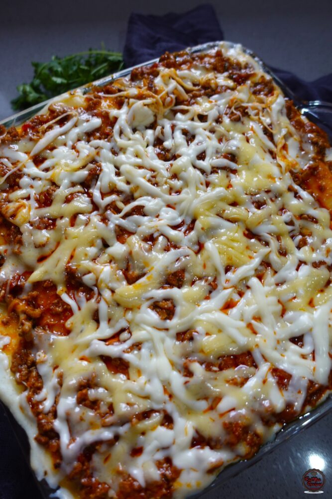 Spicy Mince Lasagna