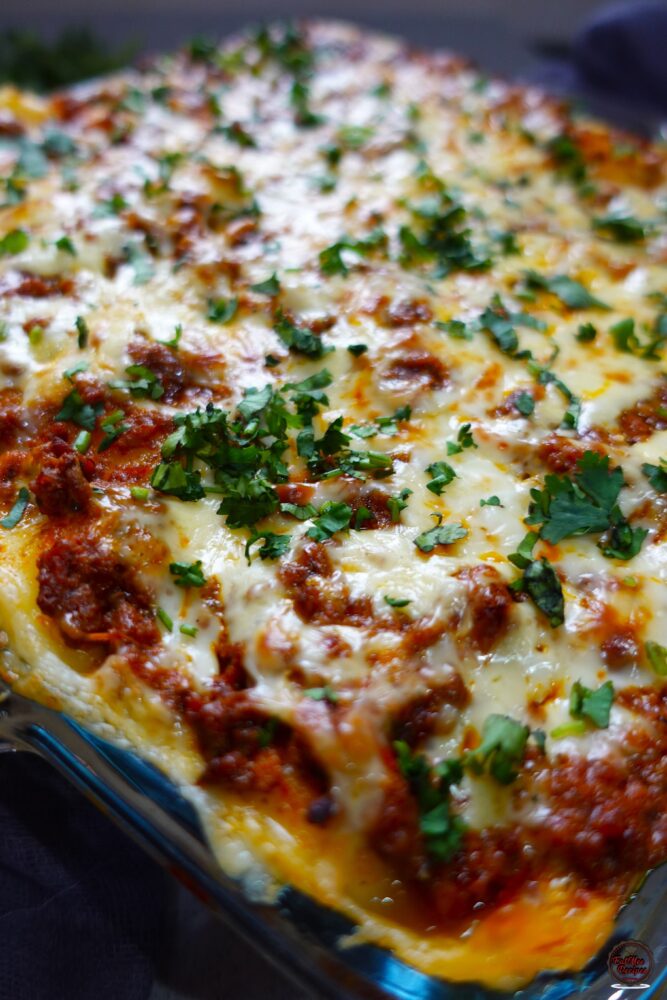 Spicy Mince Lasagna