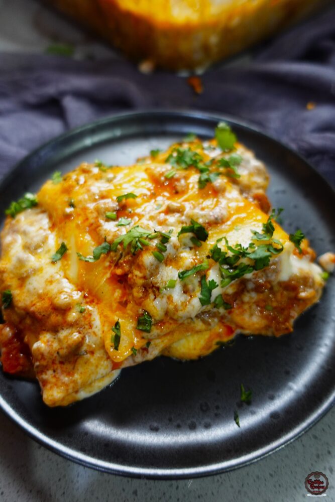 Spicy Mince Lasagna