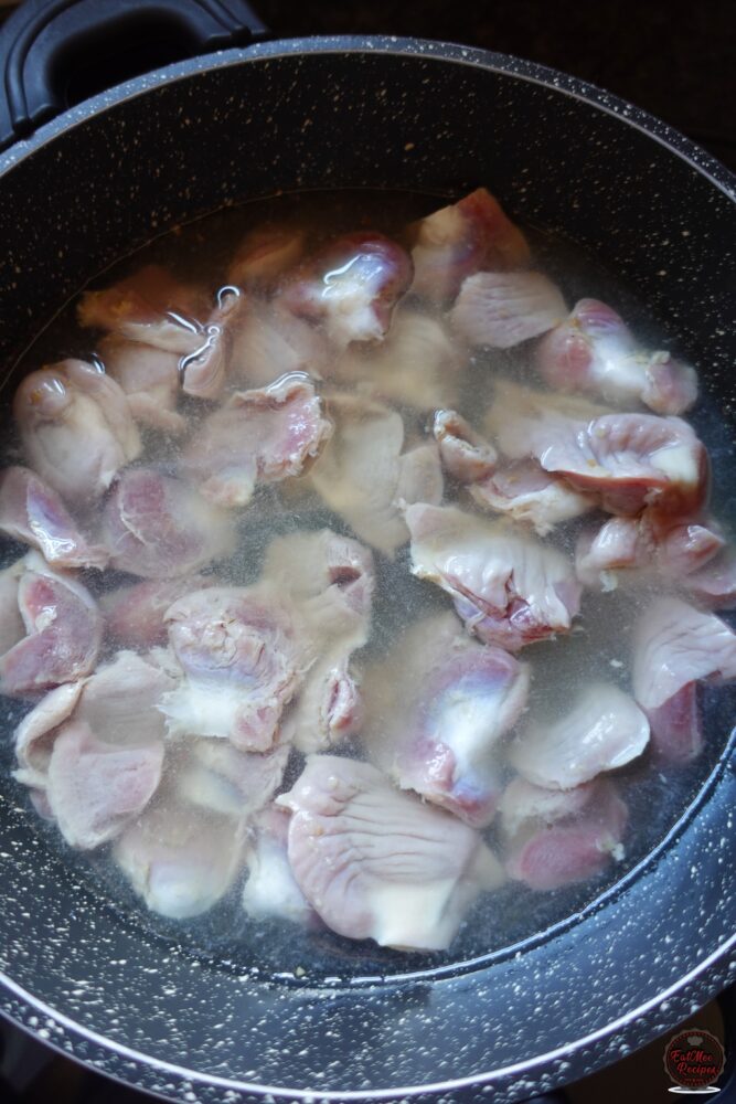 Chicken Neck and Giblets Curry