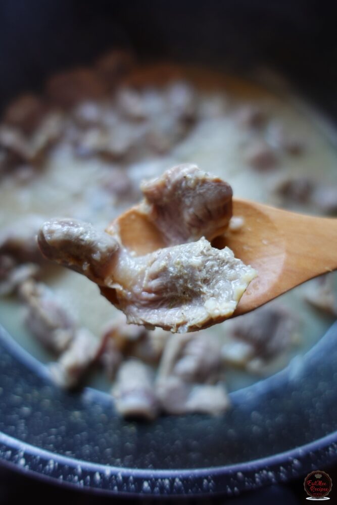 Chicken Neck and Giblets Curry