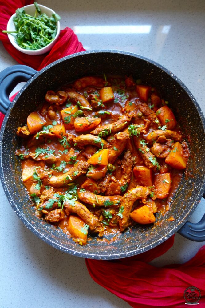 Chicken Neck and Giblets Curry