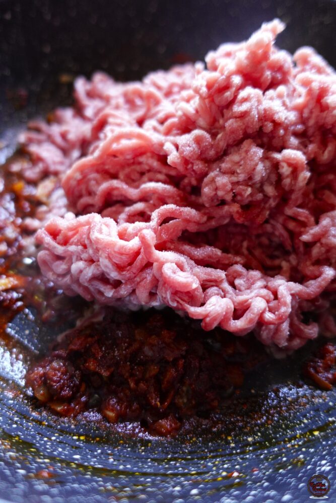 Spicy Mince Spaghetti