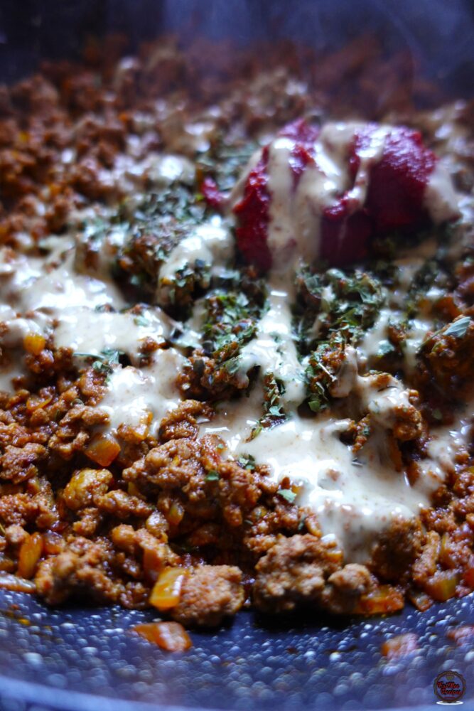 Spicy Mince Spaghetti